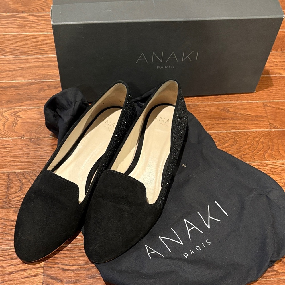 Tuckernuck Black Suede Loafers